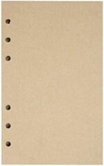 Refillable Craft Paper,Perfect for MALEDEN Premium PU Leather Classic Embossed Travel Journal Diary