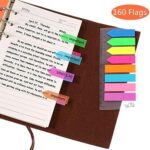 A5 Refill Paper, 200 Lined Pages, 5 Tabs Binder Divider, 160 PCS Index Tabs with Ruler, 2 PCS PVC Pockets, Binder Inserts for Refillable Planner Organizer